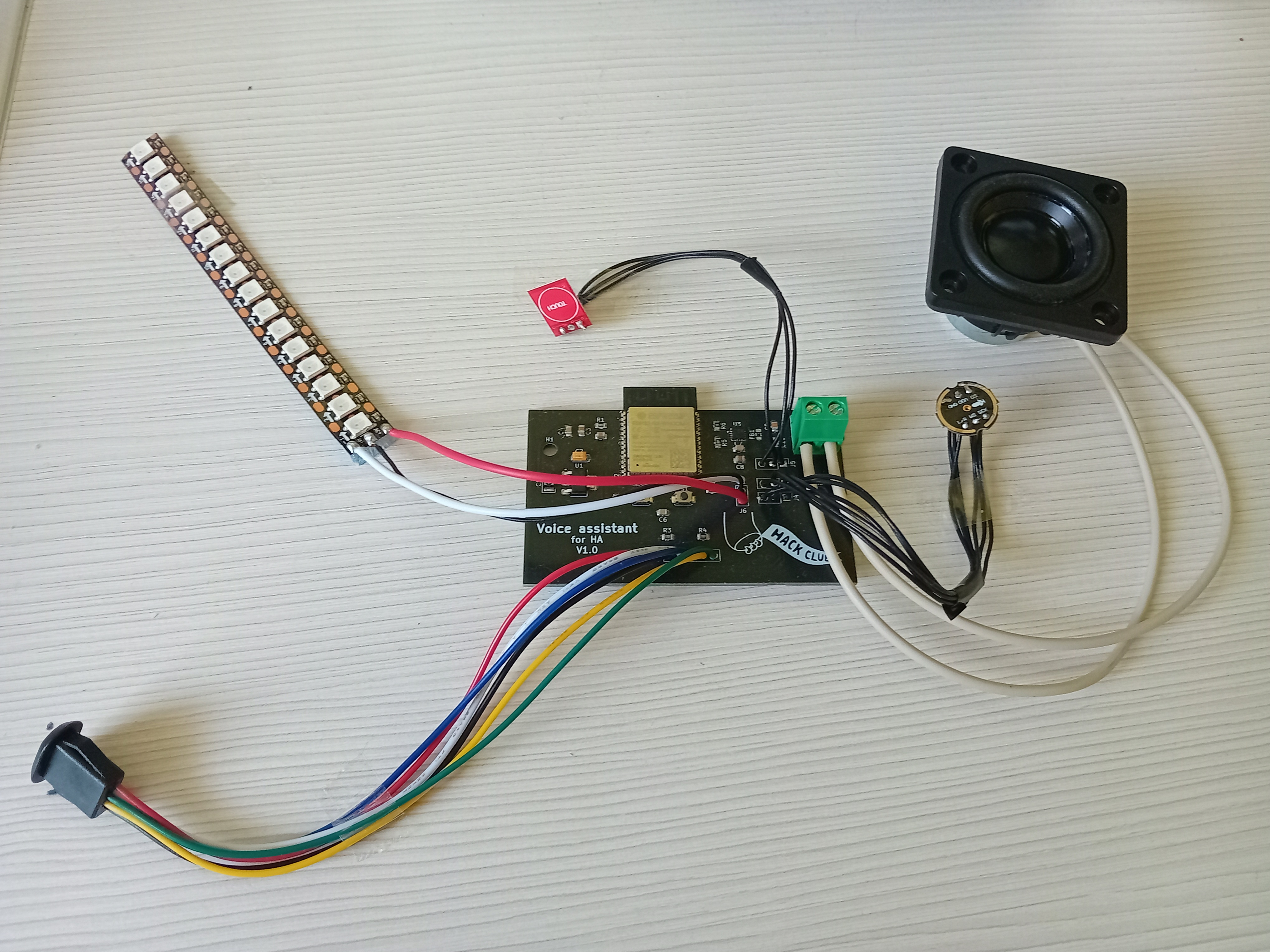 Voice assistant for-HA, from the project README