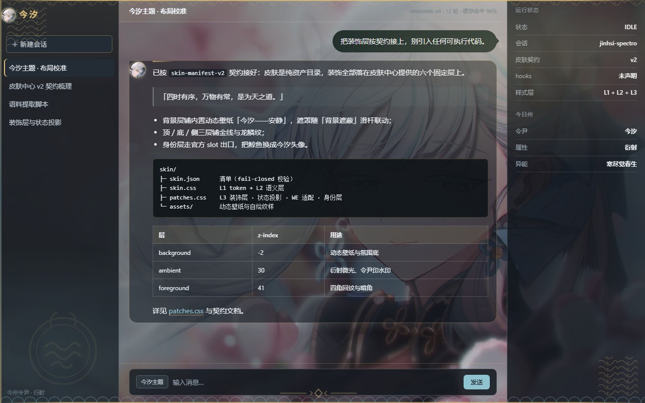 Dark theme