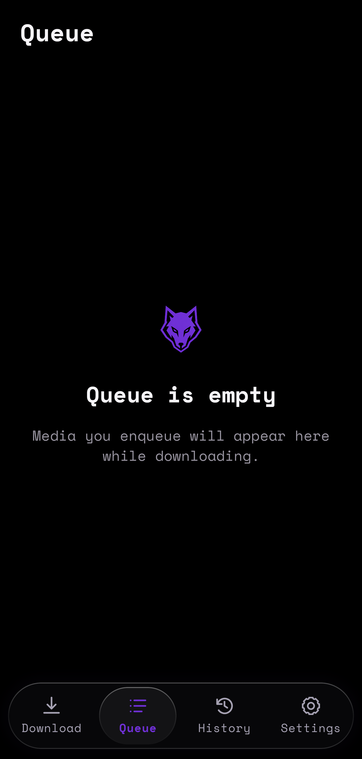Queue Screen
