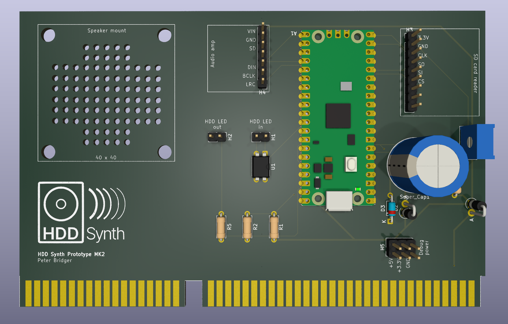 HDD Synth prototype MK2, from the project README