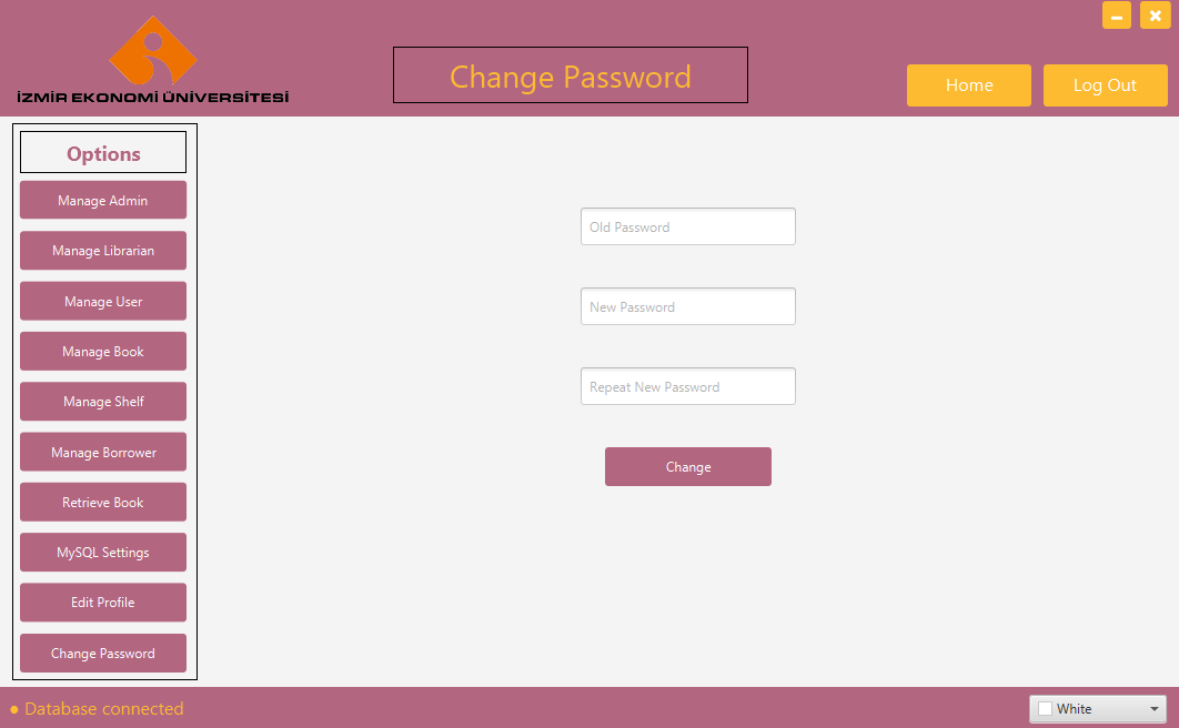 Change Password