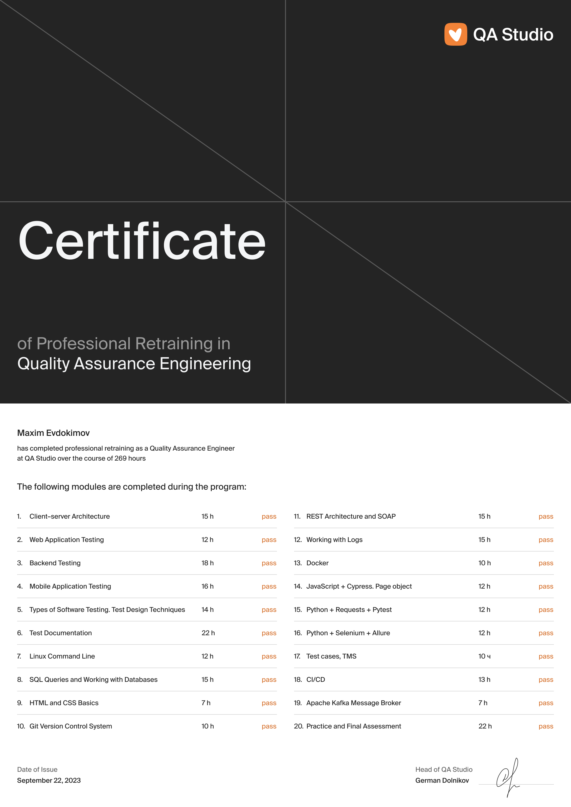 MaxEvdokimov1 (Evdokimov Max) · GitHub