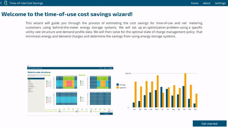 Cost savings wizard