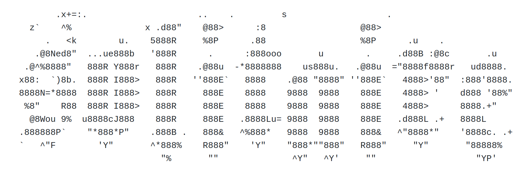 Image of solitaire_ascii