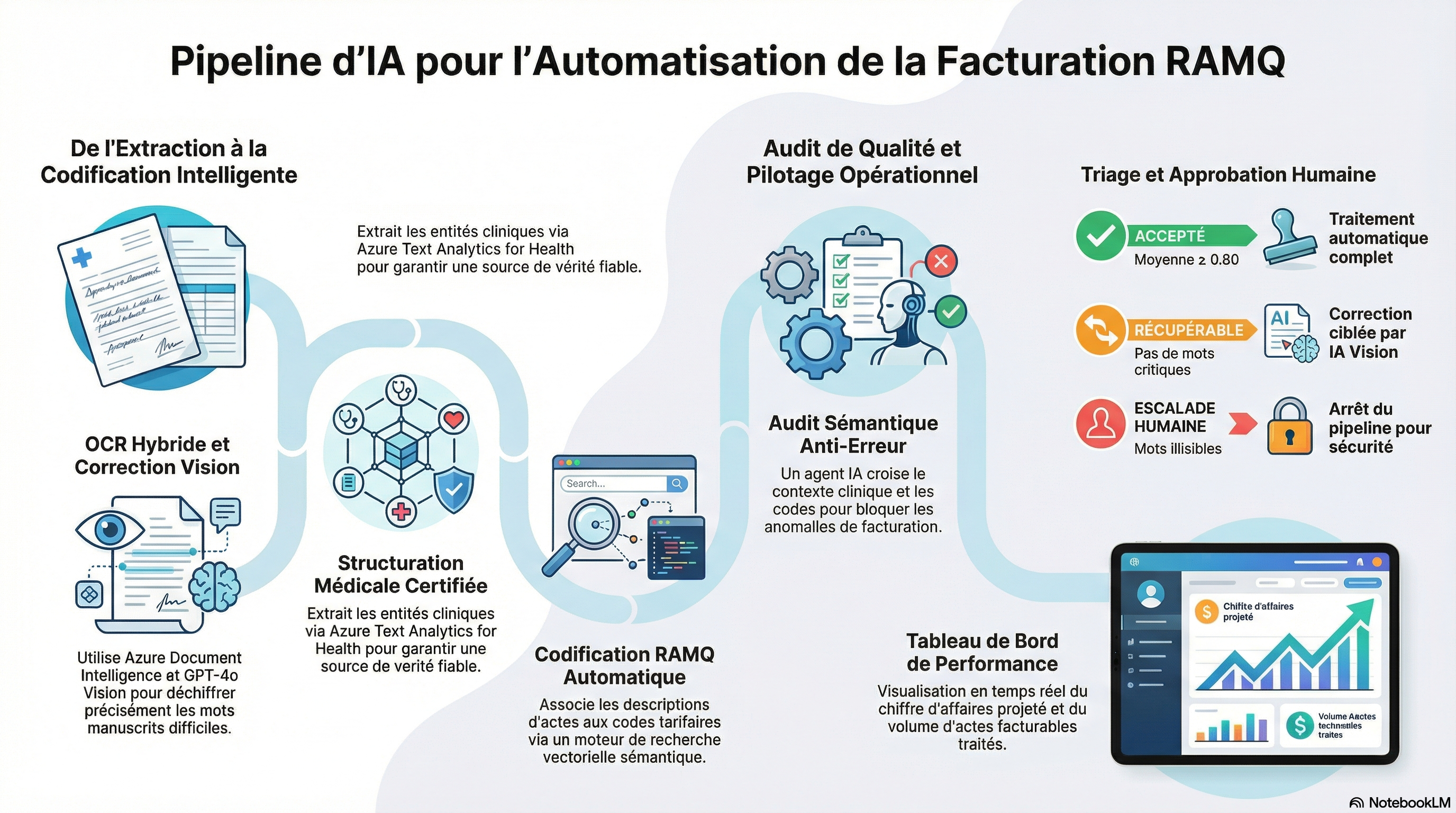 Azure Health Auditor pipeline architecture
