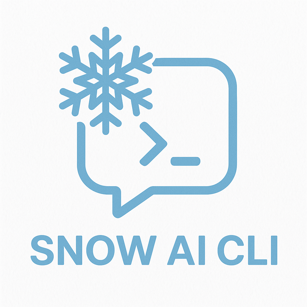 Snow AI CLI Logo