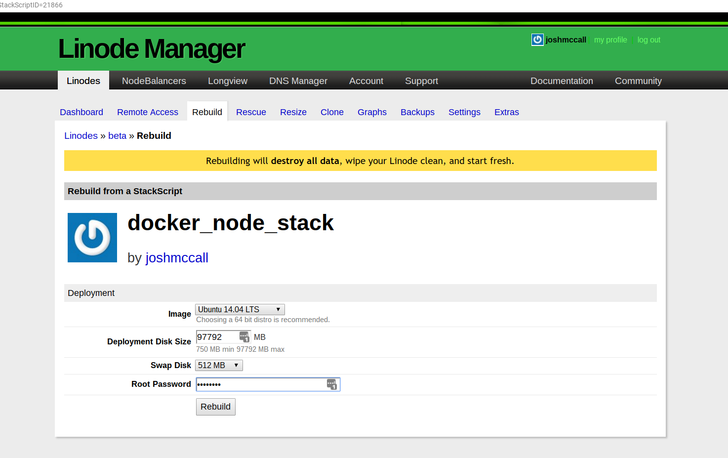 Linode_StackScript
