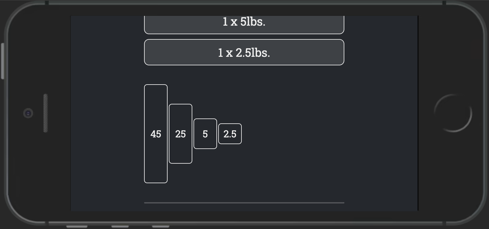 Plate calculator