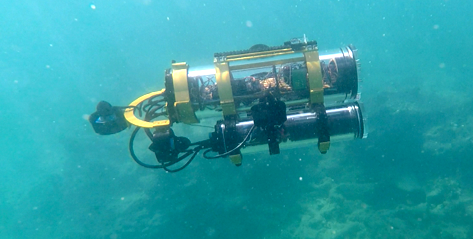 The assembled MeCO AUV