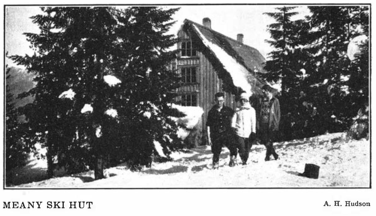 MEANY SKI HUT - PHOTO by A. H. Hudson