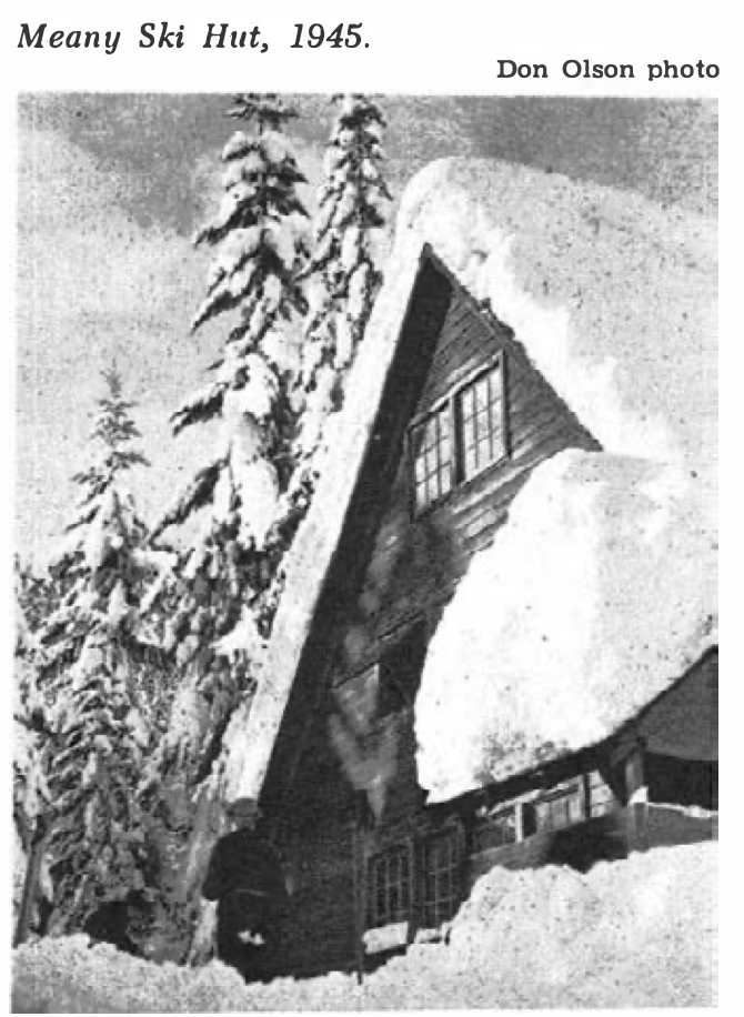 Meany Ski Lodge 1945