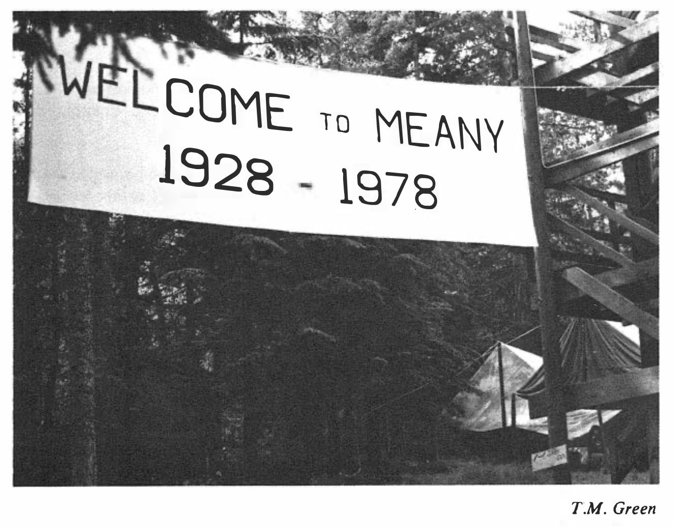 Meany Birthday Party Banner