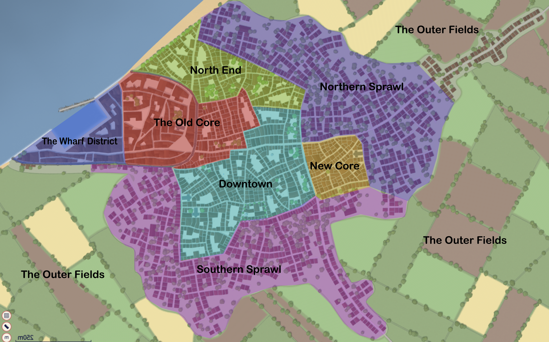 City District Map
