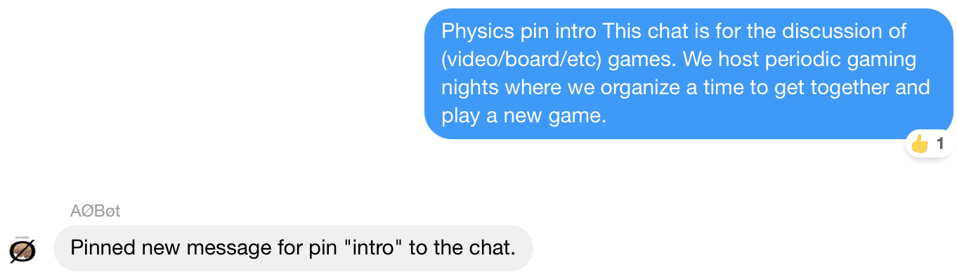 physics pin intro