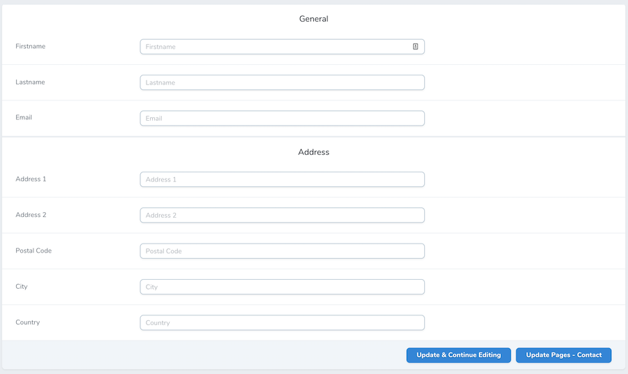 Nova Header Field