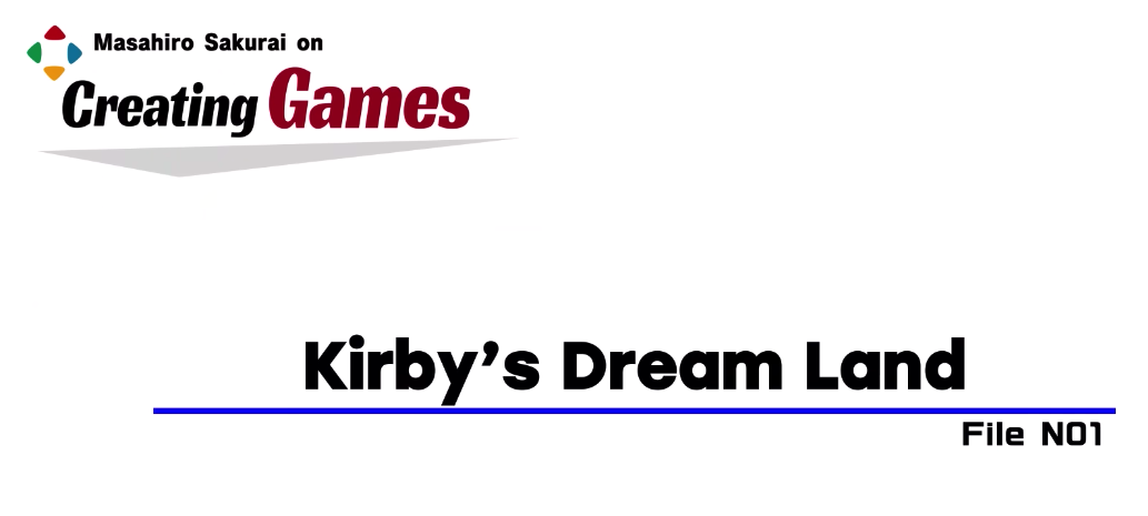 20220902 - Kirby's Dream Land