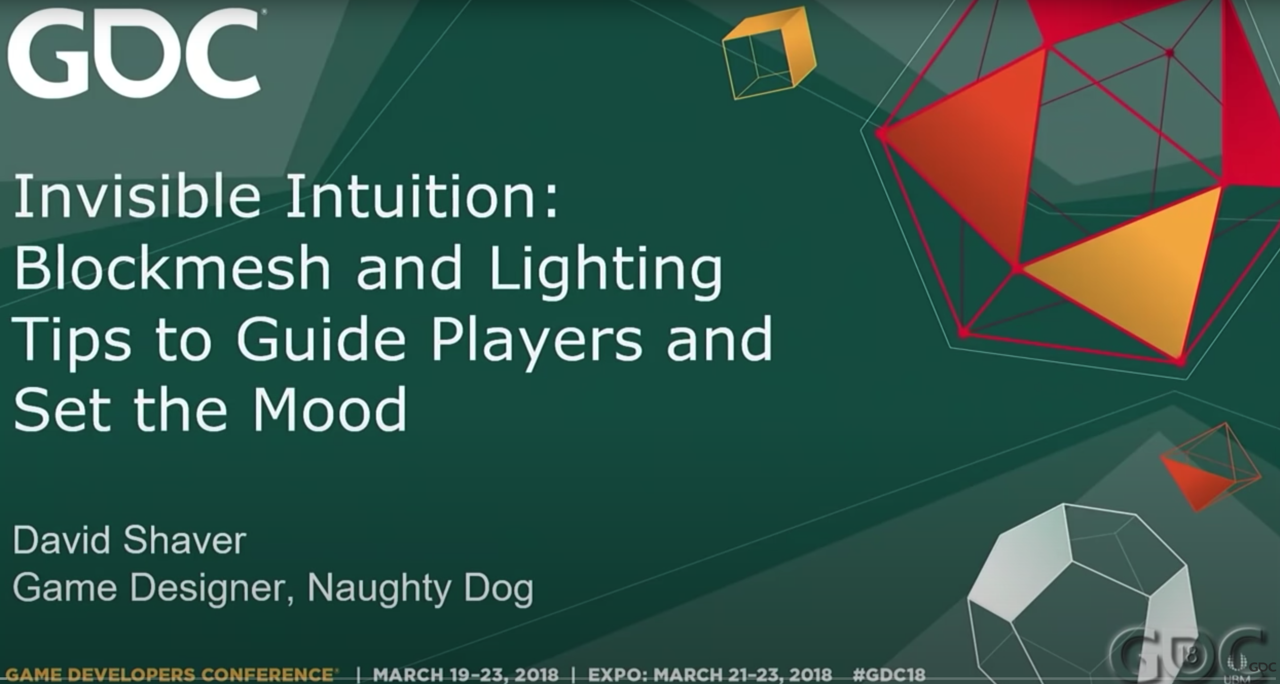 20221219 - Invisible Intuition：Blockmesh and Lighting Tips to Guide Players and Set the Mood