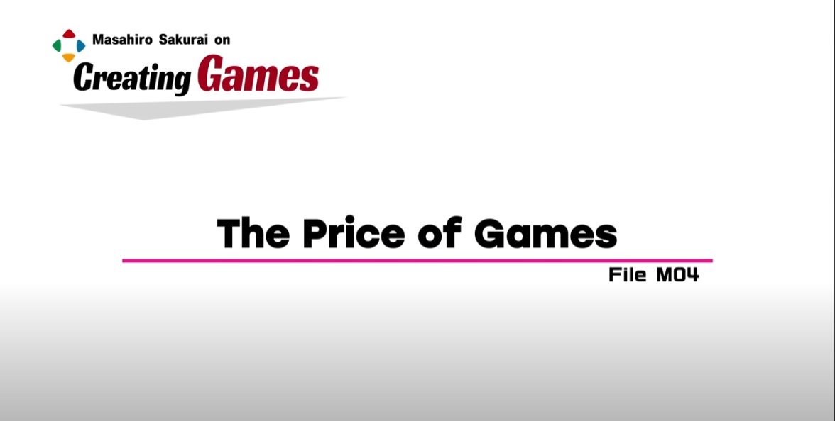 20230402 - The Price of Games