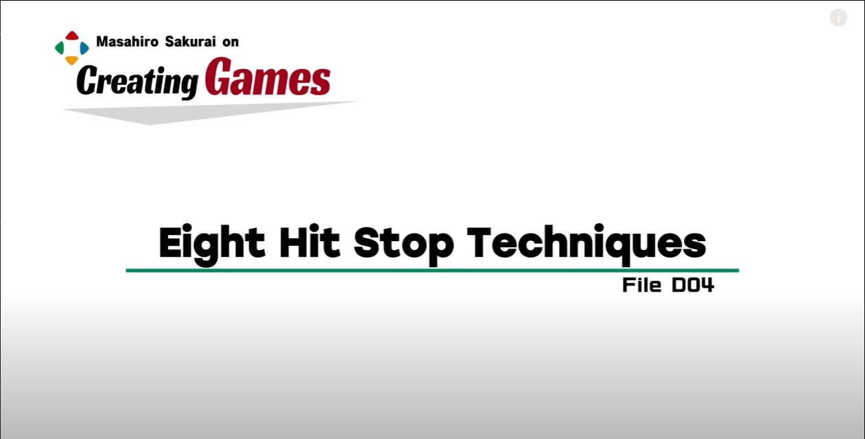 20230730 - Eight Hit Stop Techniques