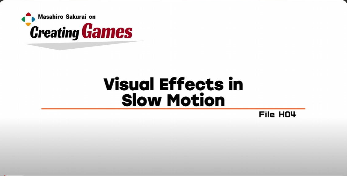 20240331 - Visual Effects in Slow Motion