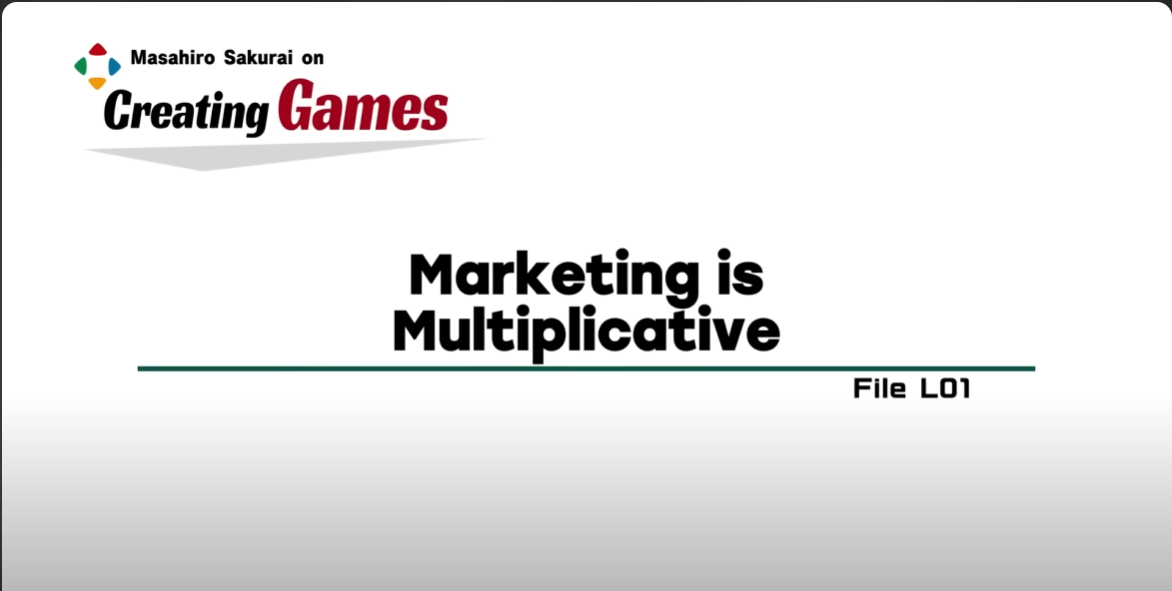 20240407 - Marketing is Multiplicative