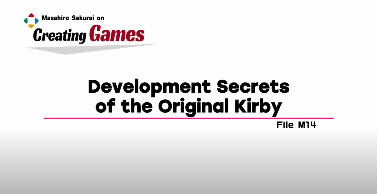 20240917 - Development Secrets of the Original Kirby