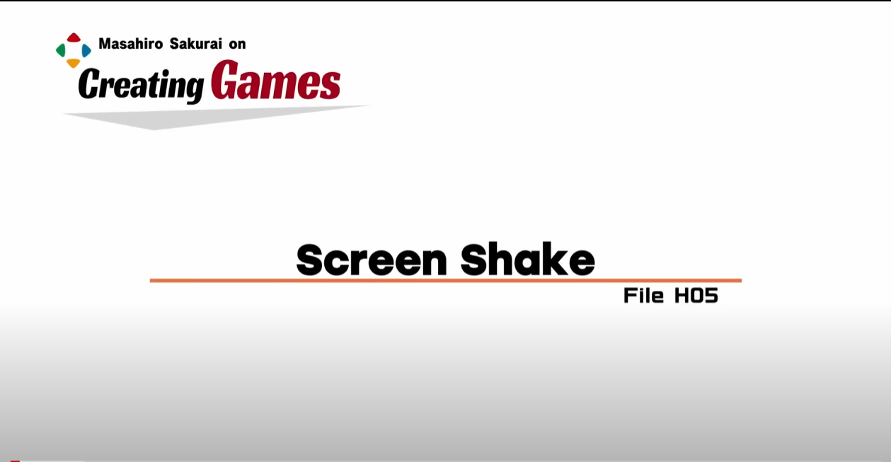 20241013 - Screen Shake