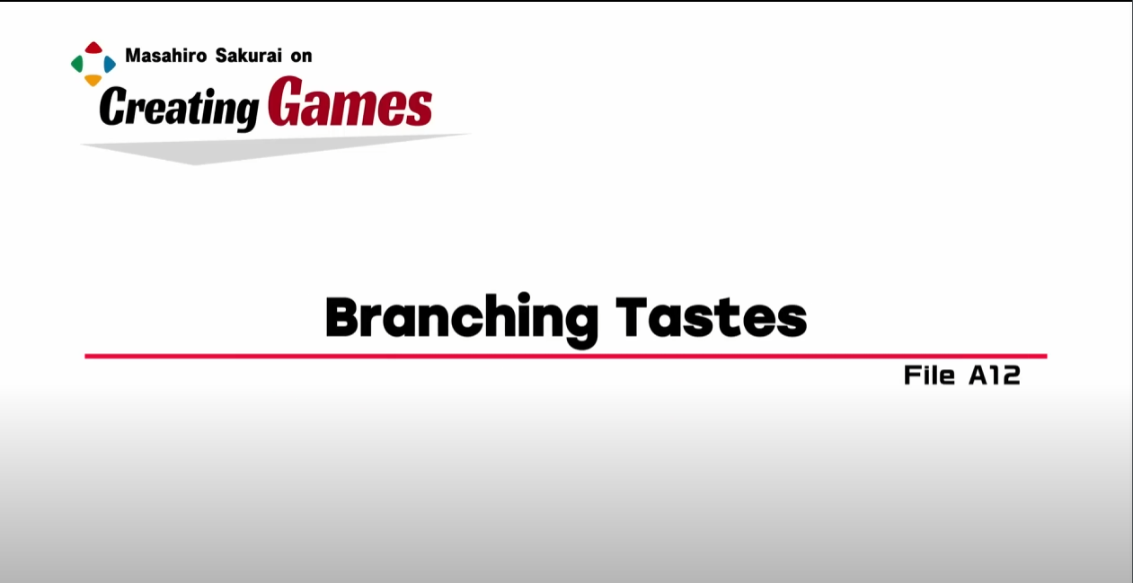 20241222 - Branching Tastes