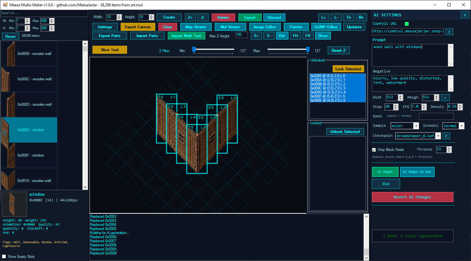 Main Canvas Editor