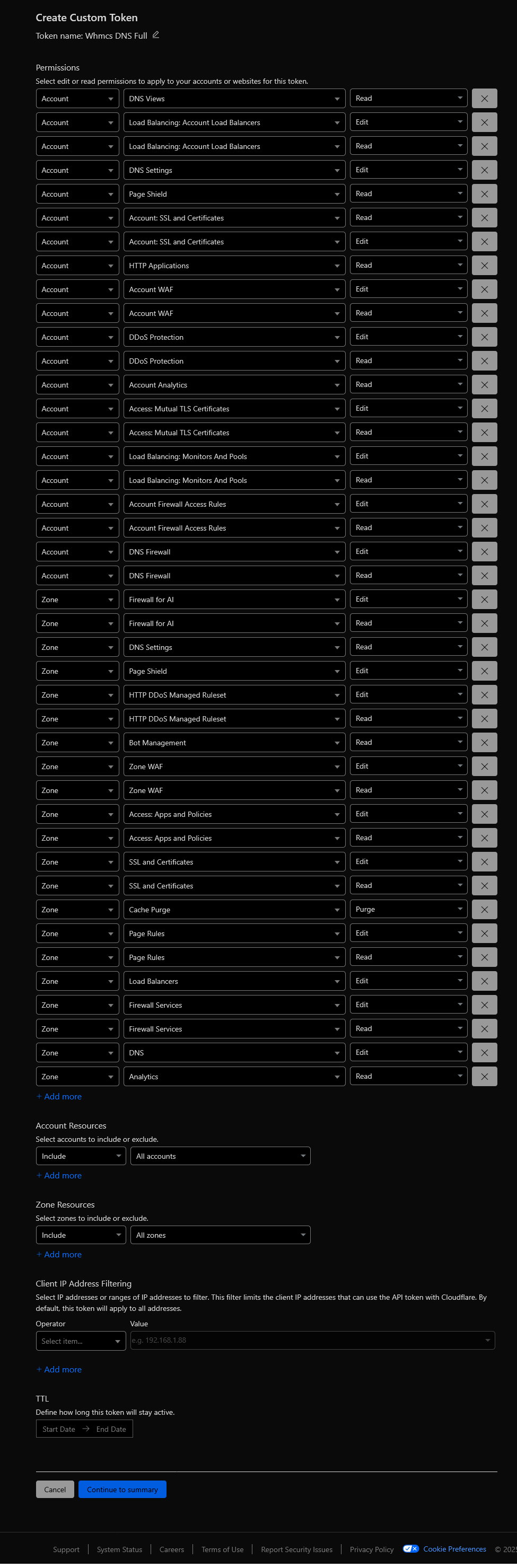 WHMCS Cloudflare Manager - Ekran Görüntüsü 5