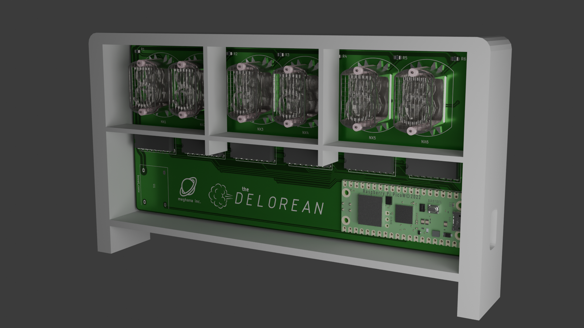 Delorean, from the project README
