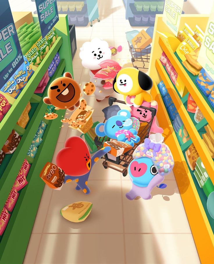 Don't care about anything else when it's SUPER SALE🛒✨