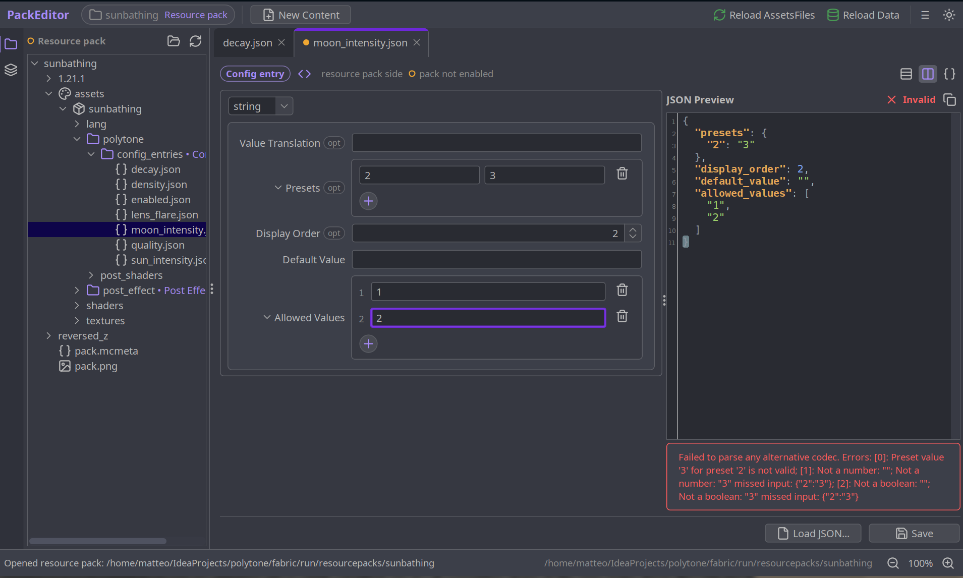The Nautilus Studio workbench with file tree, generated form, and live JSON