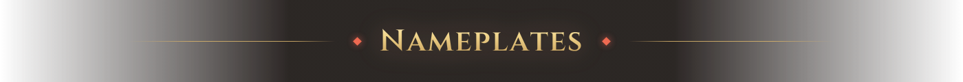 Nameplates