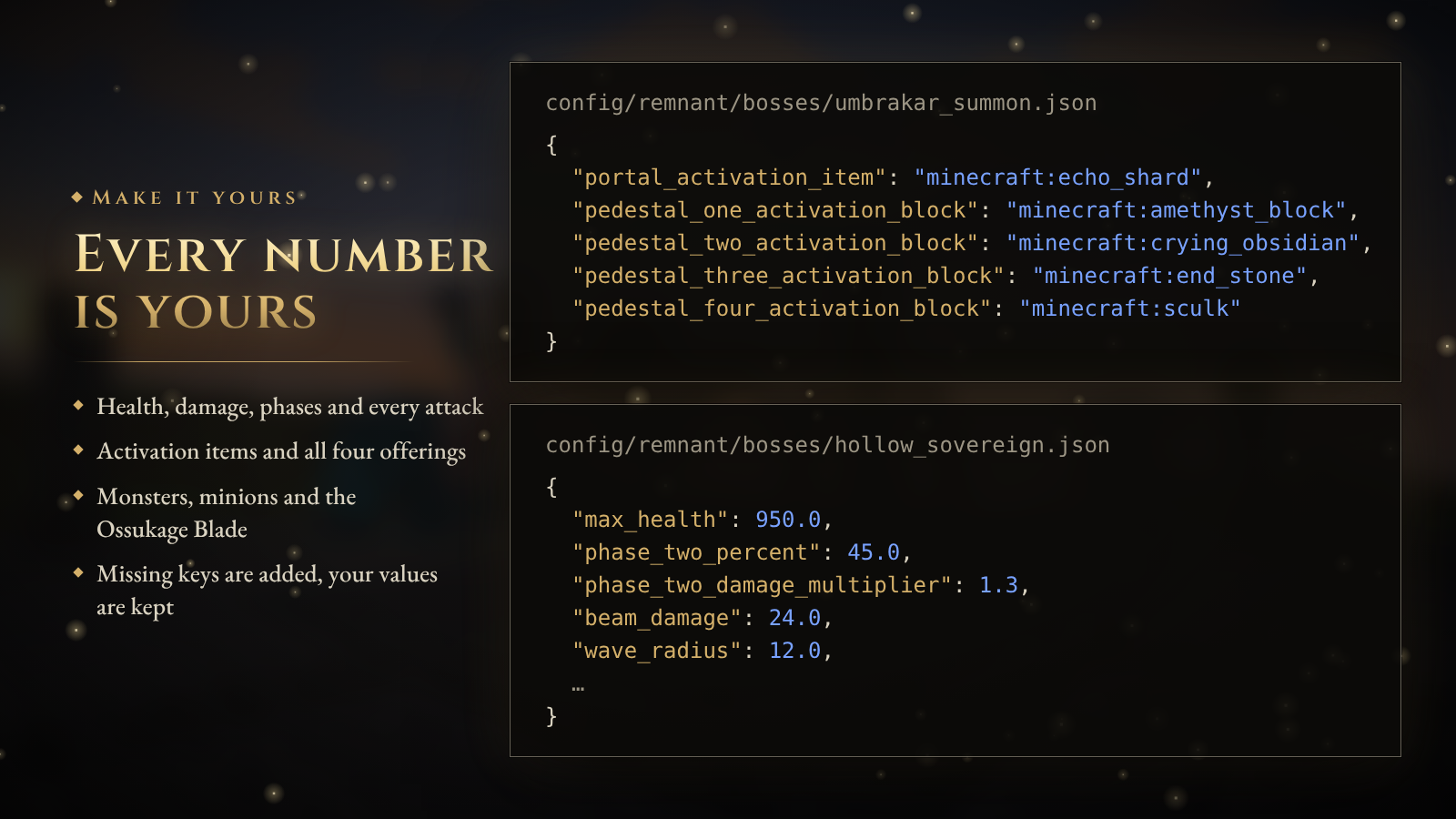 Every number is yours
