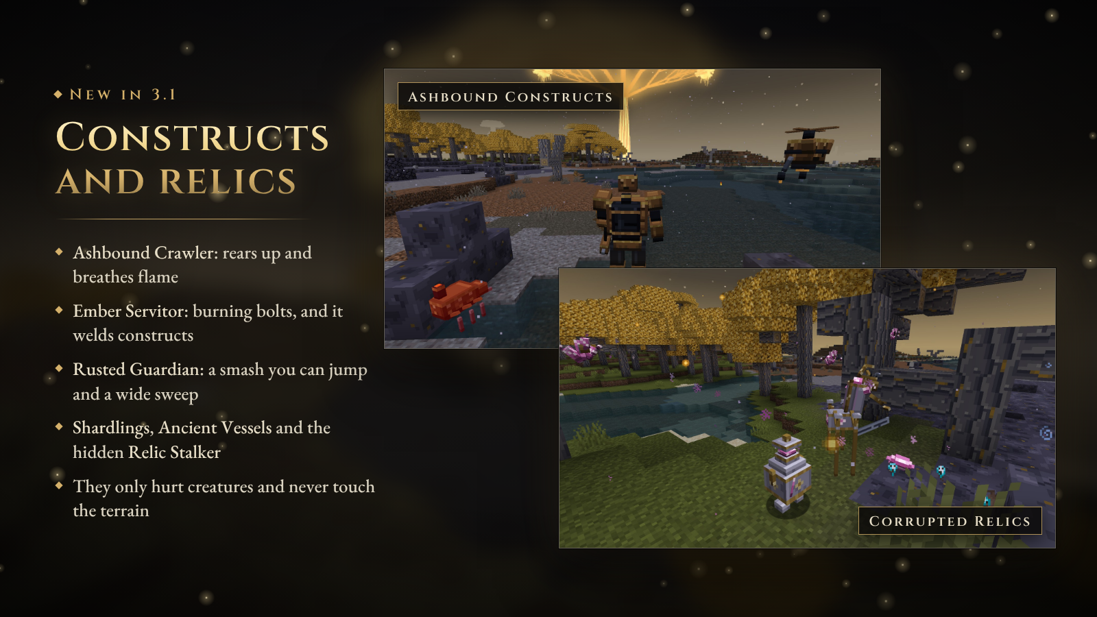 Constructs and relics