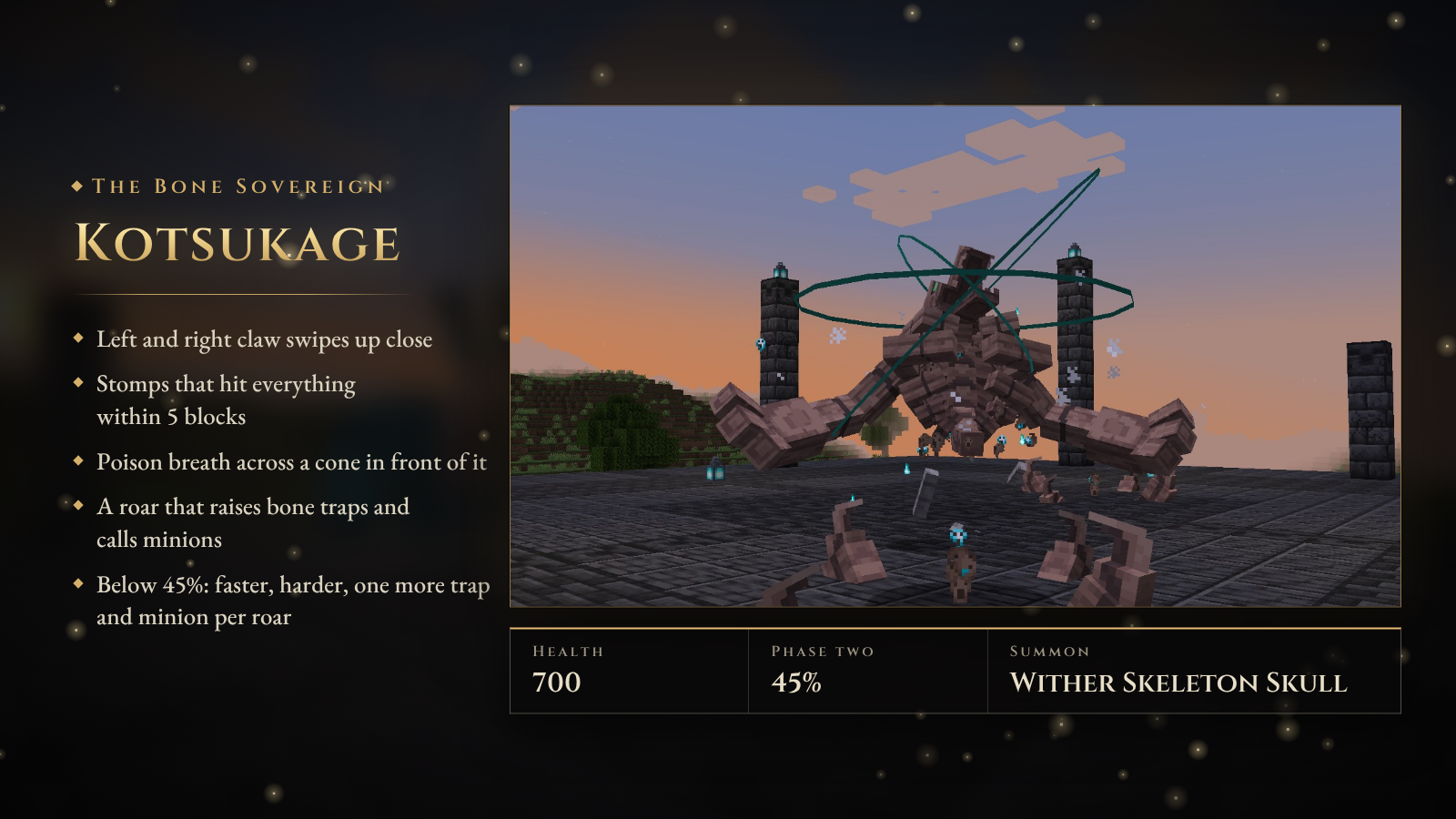 Kotsukage, the Bone Sovereign