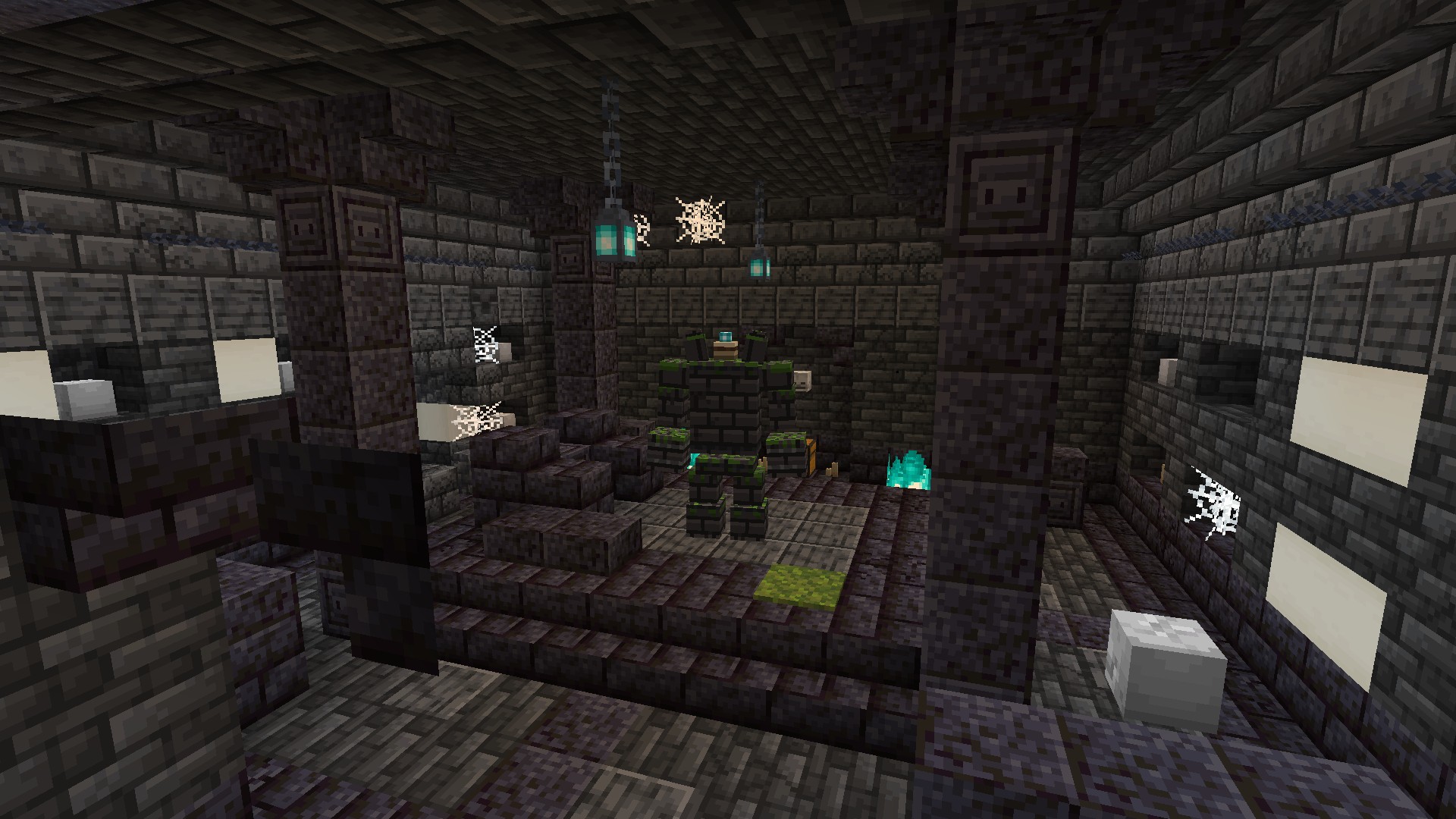 The Burial Guardian in its vault