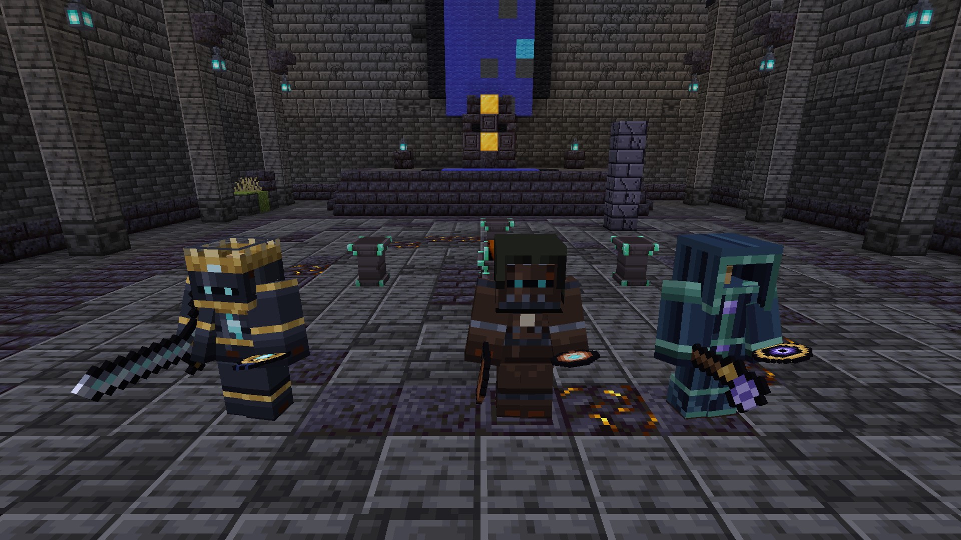 Regalia, Warden and Archivist armor