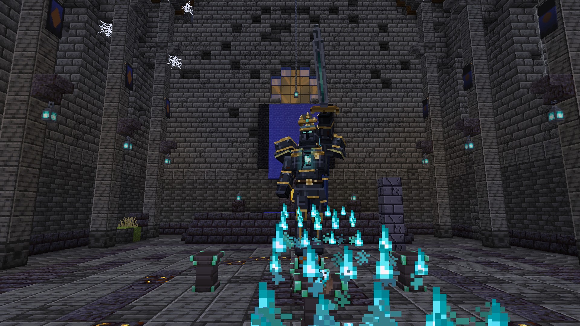 The Hollow Sovereign in soul fire