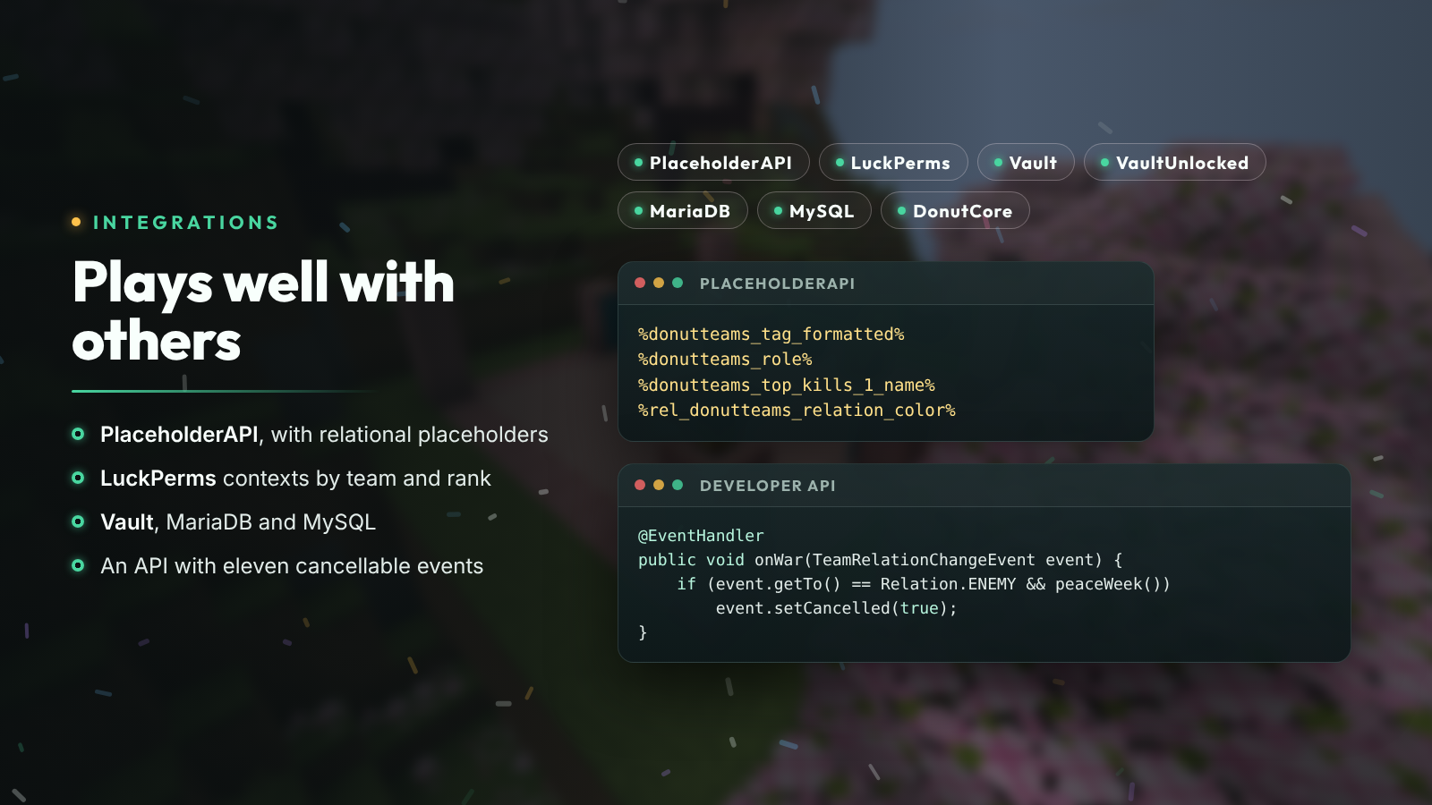 Integrations