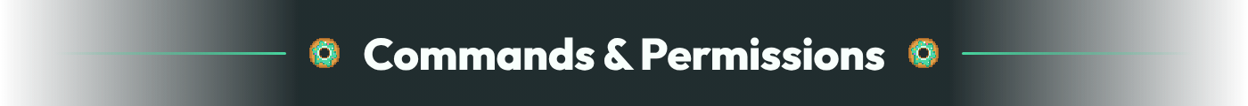 Commands & Permissions