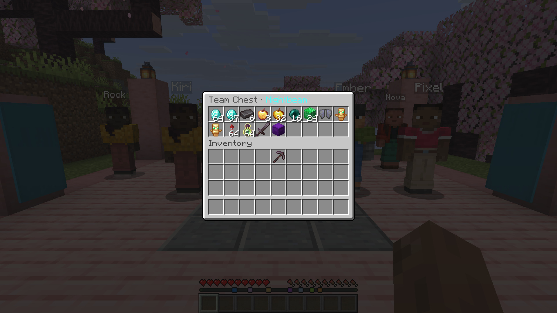 The team chest