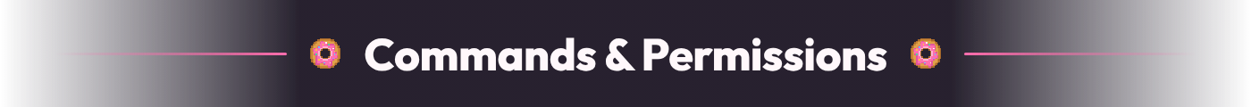 Commands & Permissions
