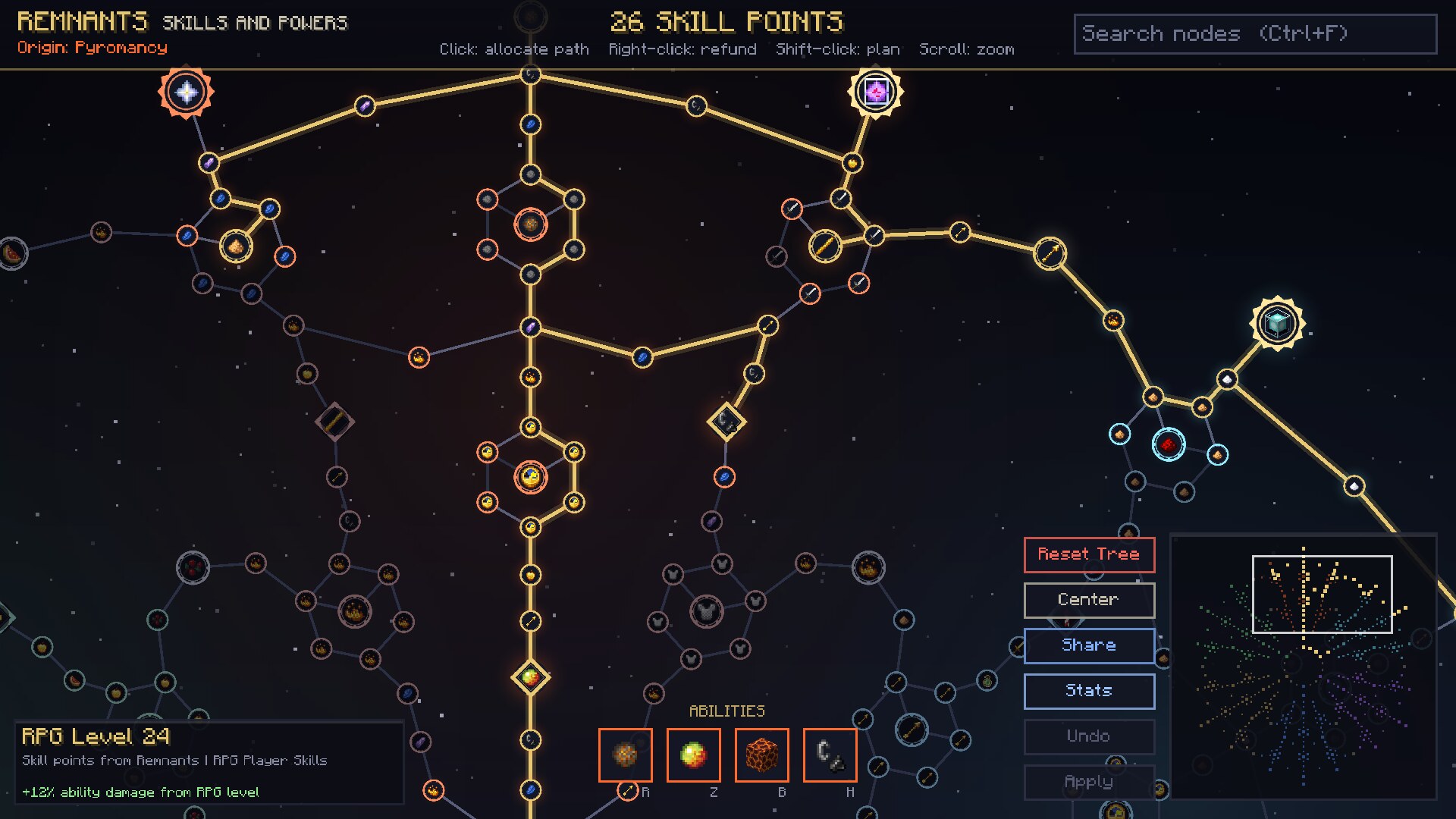 A Pyromancy and Stormcalling build