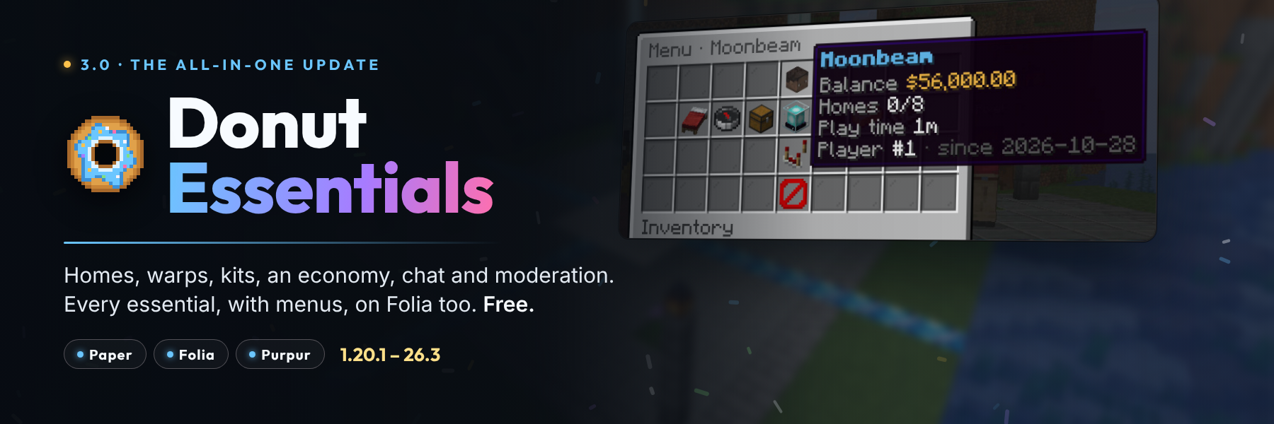 Donut Essentials 3.0: The All-in-One Update