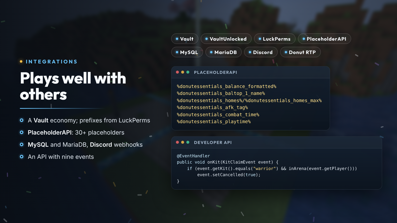 Integrations