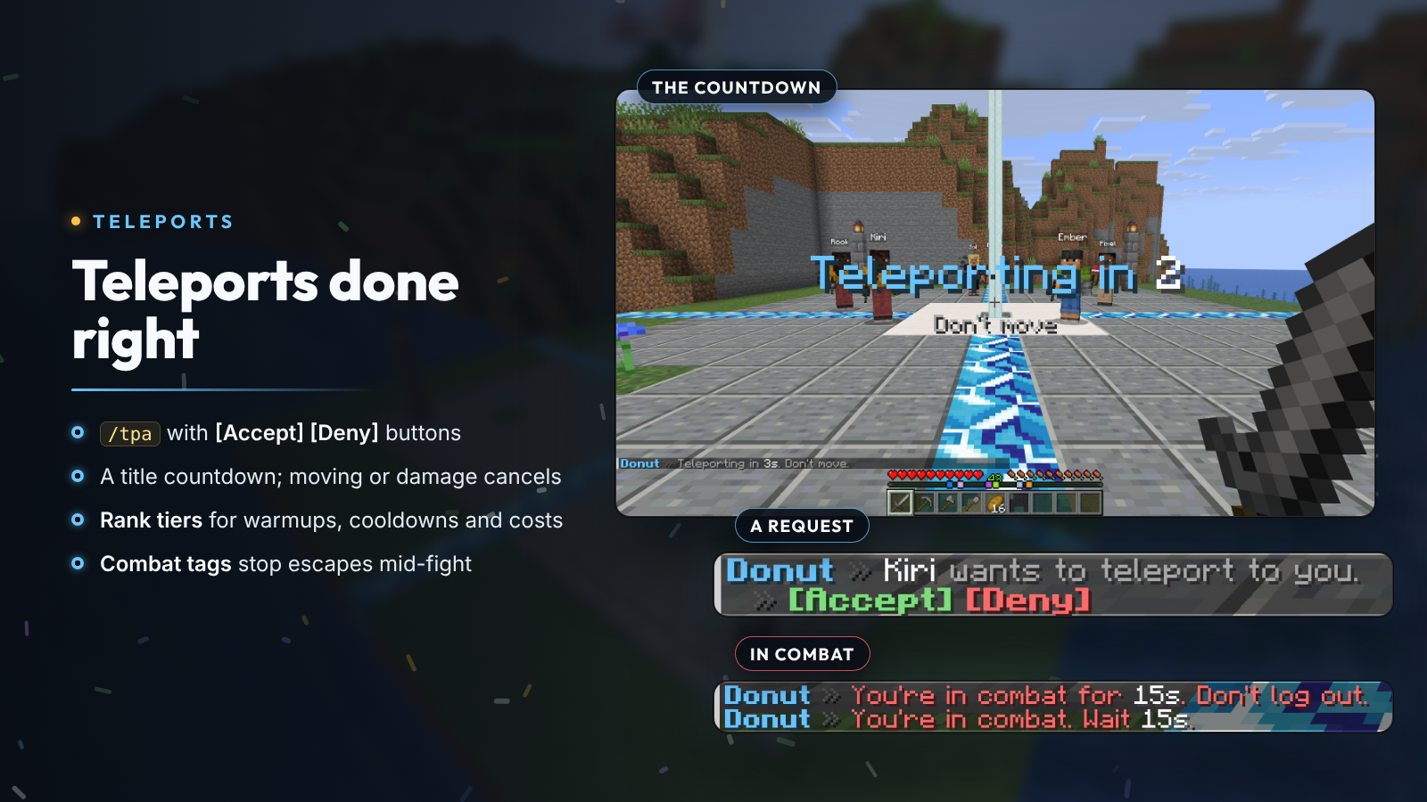 Teleports done right