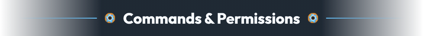 Commands & Permissions