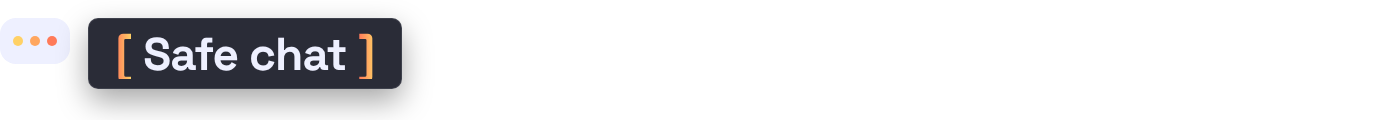 Safe chat